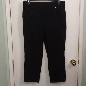 Hilary Radley Black - Women Pull On Pants - XL